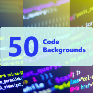 50 Code Backgrounds Pack