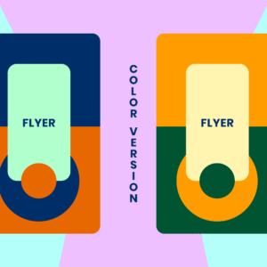 Flat Looking Flyer Design